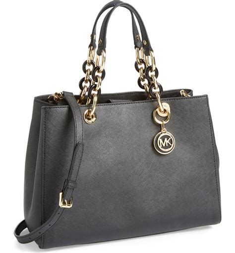 Cynthia Saffiano Leather Satchel 